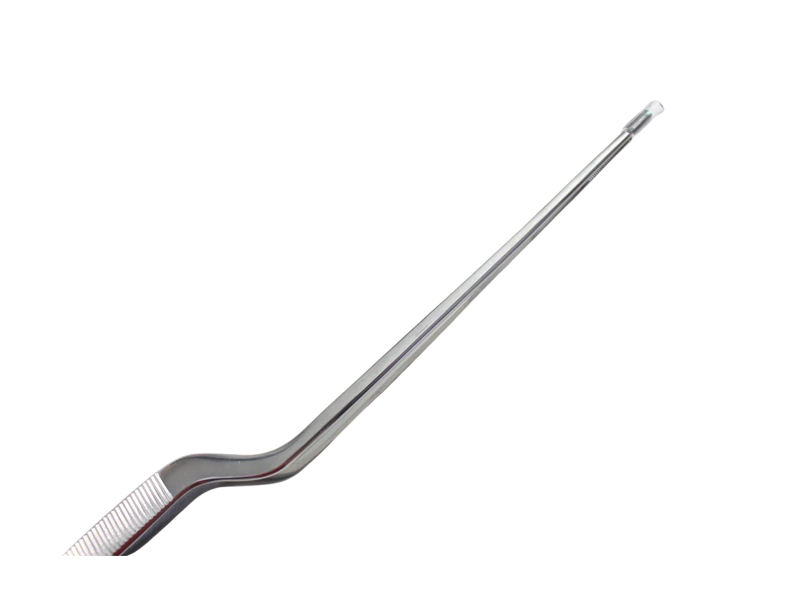 Pinza de ACERO inoxidable para emplatar, modelo Z, 25cm color silver  3