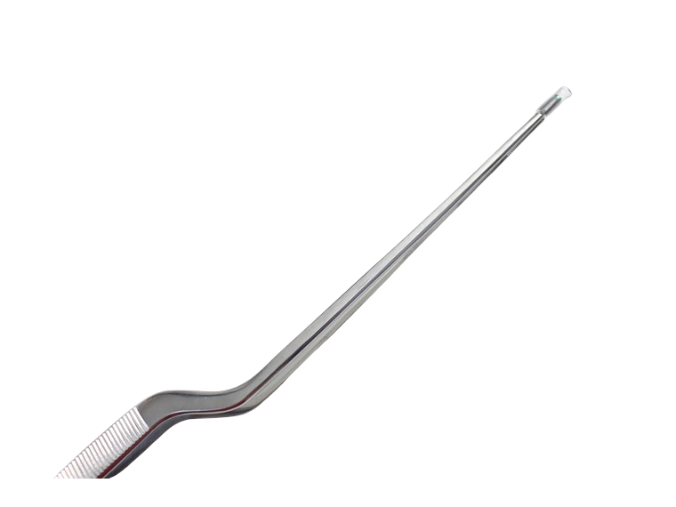 Pinza de ACERO inoxidable para emplatar, modelo Z, 25cm color silver  3