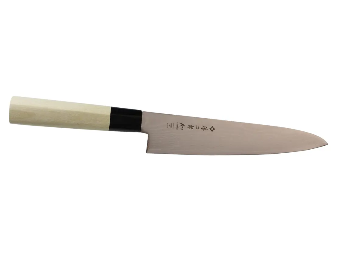 Cuchillo de Chef. Acero Damasco. Magnolia. Hoja 210 mm.  4