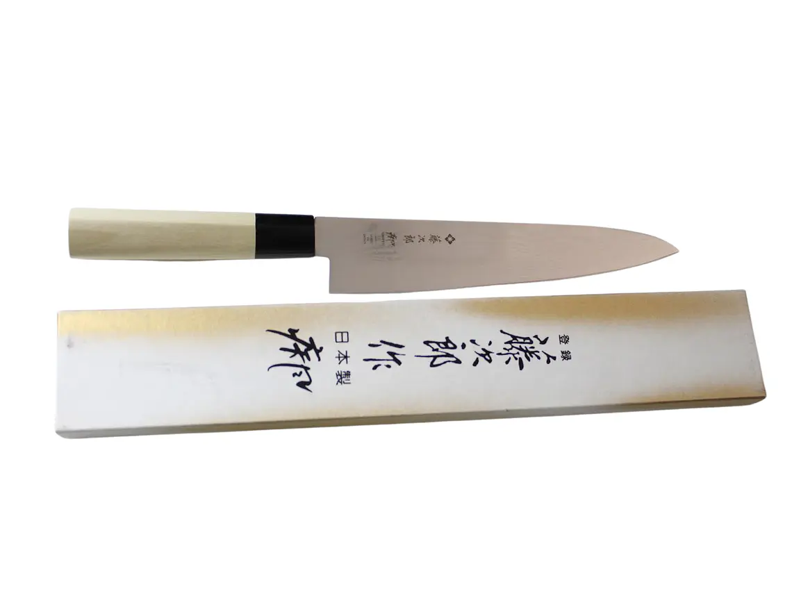 Cuchillo de Chef. Acero Damasco. Magnolia. Hoja 210 mm.  5