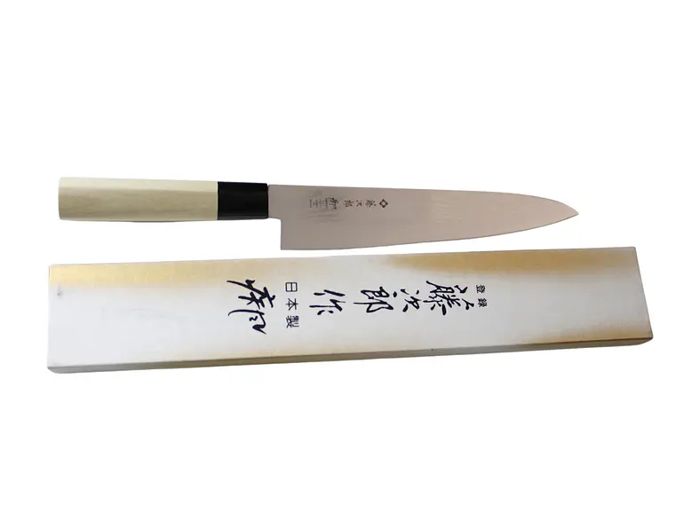 Cuchillo de Chef. Acero Damasco. Magnolia. Hoja 210 mm.  5