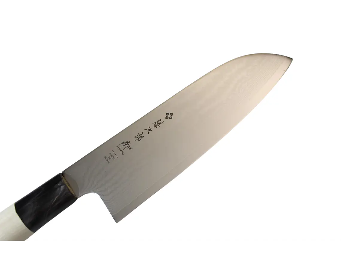 Cuchillo Santoku. Acero Damasco. Magnolia. Hoja 165 mm.  5