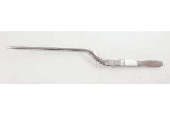 Pinza de ACERO inoxidable para emplatar, modelo Z, 20 cm 