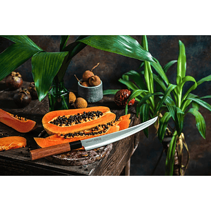 SAMURA Okinawa Slicing Tanto largo de hoja 230mm
