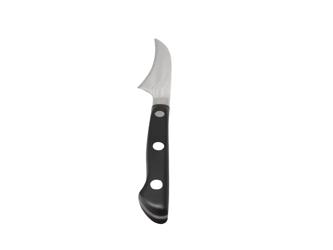 Cuchillo Mondador. Pelador. Acero VG0. Hoja 70 mm. 2