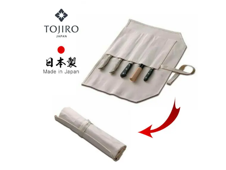 Porta Cuchillos. Lona. 5 cuchillos. 2