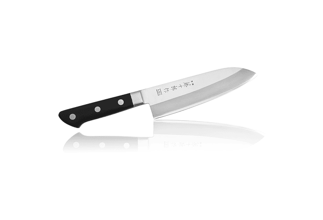 TOJURO MoVa Clad w/bolster, SANTOKU, 165mm (TJ-120)