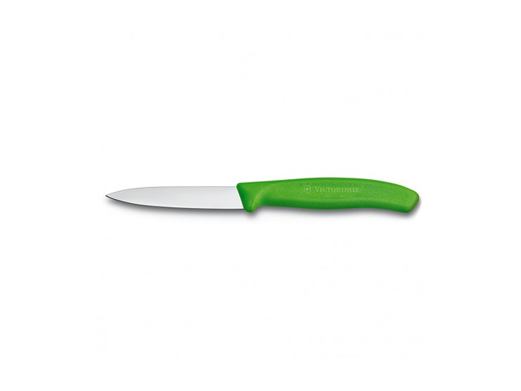 Cuchillo Pelador. Puntilla. Verde. Hoja 80 mm. 1