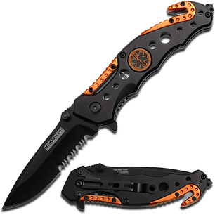 TAC-FORCE Navaja táctico asistido por resorte hoja 9 cm