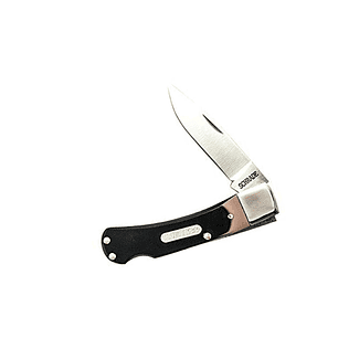 Old Timer 3OT Bearhead - Cuchillo de bolsillo plegable tradicional de 5.1 pulgadas con hoja de punto de caída de 2.2 pulgadas y mango de corte de sierra para exteriores, caza, camping y EDC