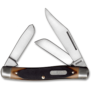 Old Timer 8OT Senior - Cuchillo plegable tradicional de 6.9 pulgadas con punta de clip 