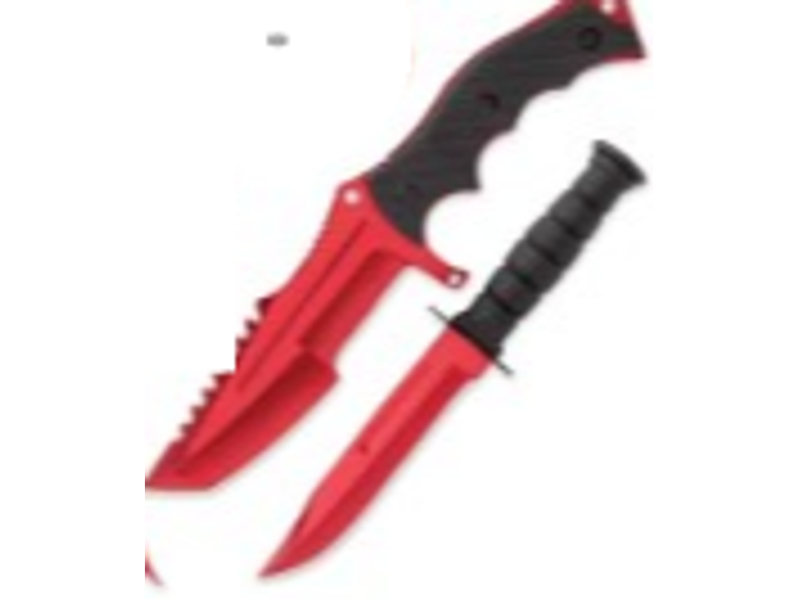 BLACK LEGION, DOUBLE SET RED Cuchillo Hunstman y Militar 2