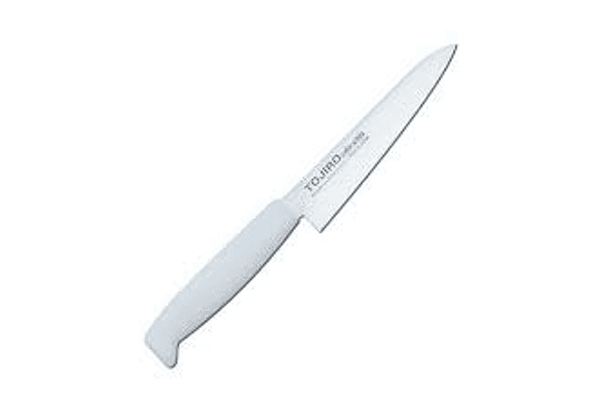 TOJIRO Color,  Petty Knife, 120mm, HACCP WHITE
