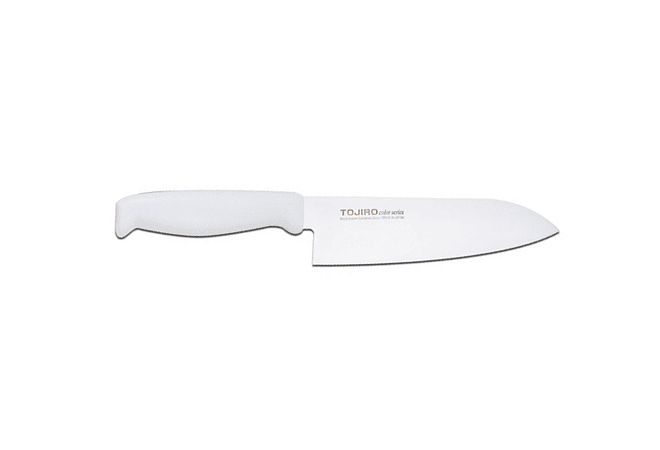 TOJIRO Color, SANTOKU, 170mm, HACCP WHITE, F132W