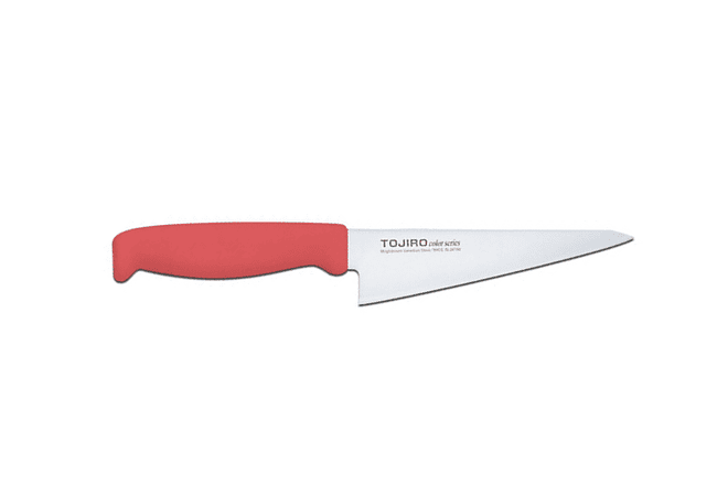 TOJIRO Color, CHICKEN BONNING KNIFE, 150mm, HACCP RED, F162R