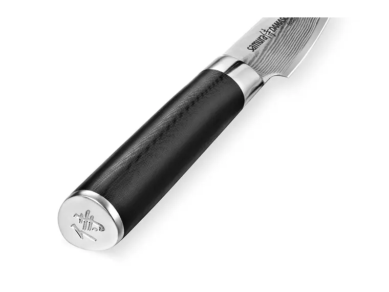 Cuchillo Pelador. Puntilla. Acero Damasco. Hoja 90 mm. 2