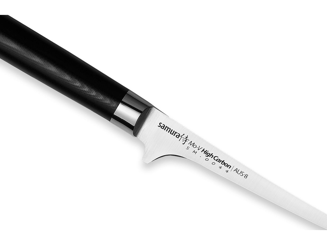 SAMURA MO-V Fileteador pequeño, hoja de 139 mm 3