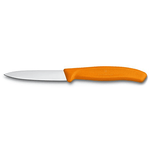 Victorinox, Swiss Classic, Cuchillo para verdura, Naranjo, Hoja 8cm