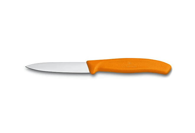 Victorinox Swiss Classic cuchillo para verdura, puntiagudo, naranjo hoja 8 cm