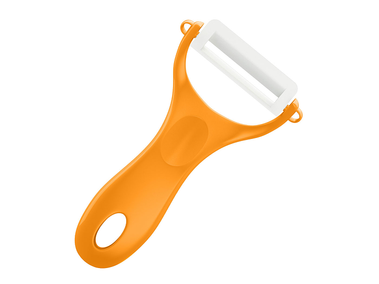 SAMURA ECO CERAMIC Pelador naranjo, hoja 7 cm 1