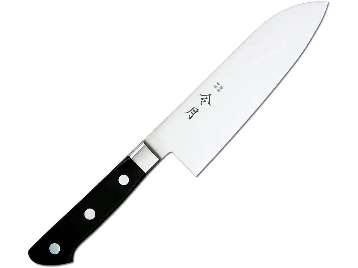 Cuchillo Santoku. Hoja 165 mm. 1