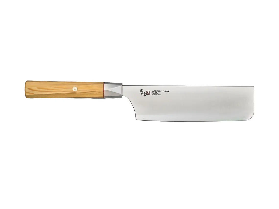 Cuchillo Nakiri. Acero Aogami. Hoja 165 mm. 3