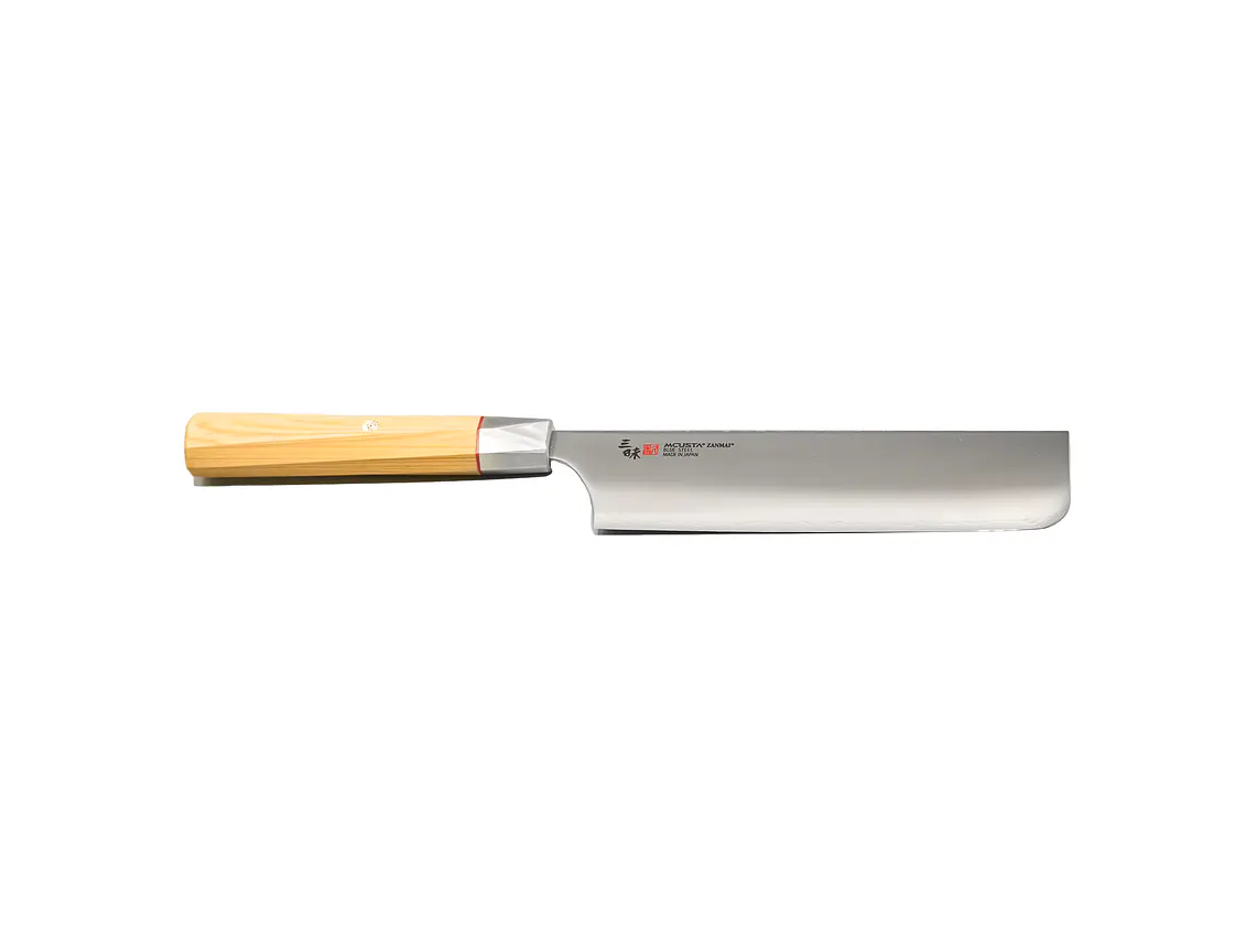 Cuchillo Nakiri. Acero Aogami. Hoja 165 mm. 7