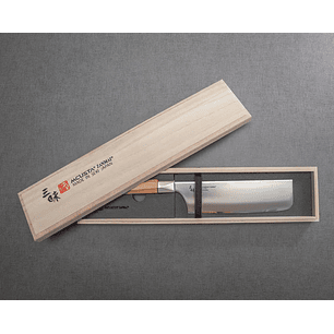 Mcusta Zanmai, cuchillo Nakiri hoja 165 mm 