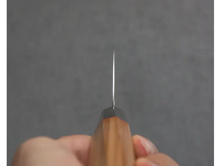 Cuchillo Nakiri. Acero Aogami. Hoja 165 mm. 9