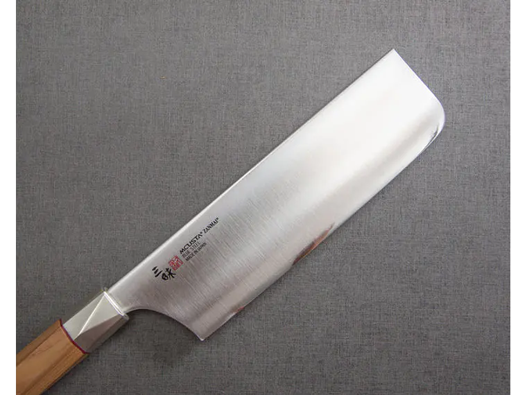 Cuchillo Nakiri. Acero Aogami. Hoja 165 mm. 11