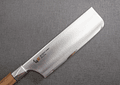 Mcusta Zanmai cuchillo Nakiri hoja 165 mm 