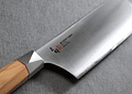 Mcusta Zanmai, cuchillo Nakiri hoja 165 mm 