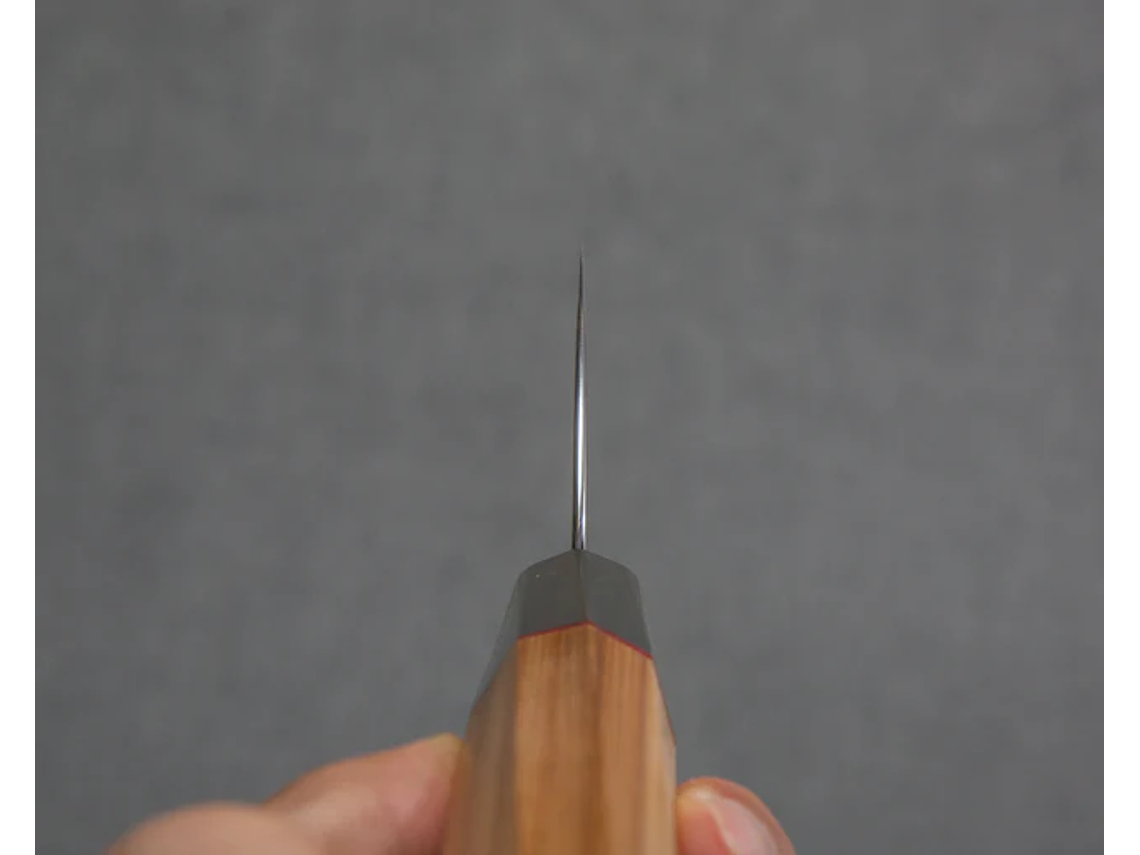 Mcusta Zanmai, cuchillo Santoku hoja 180 mm  8