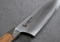 Mcusta Zanmai, cuchillo Santoku hoja 180 mm 