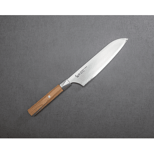 Mcusta Zanmai, cuchillo Santoku hoja 180 mm 