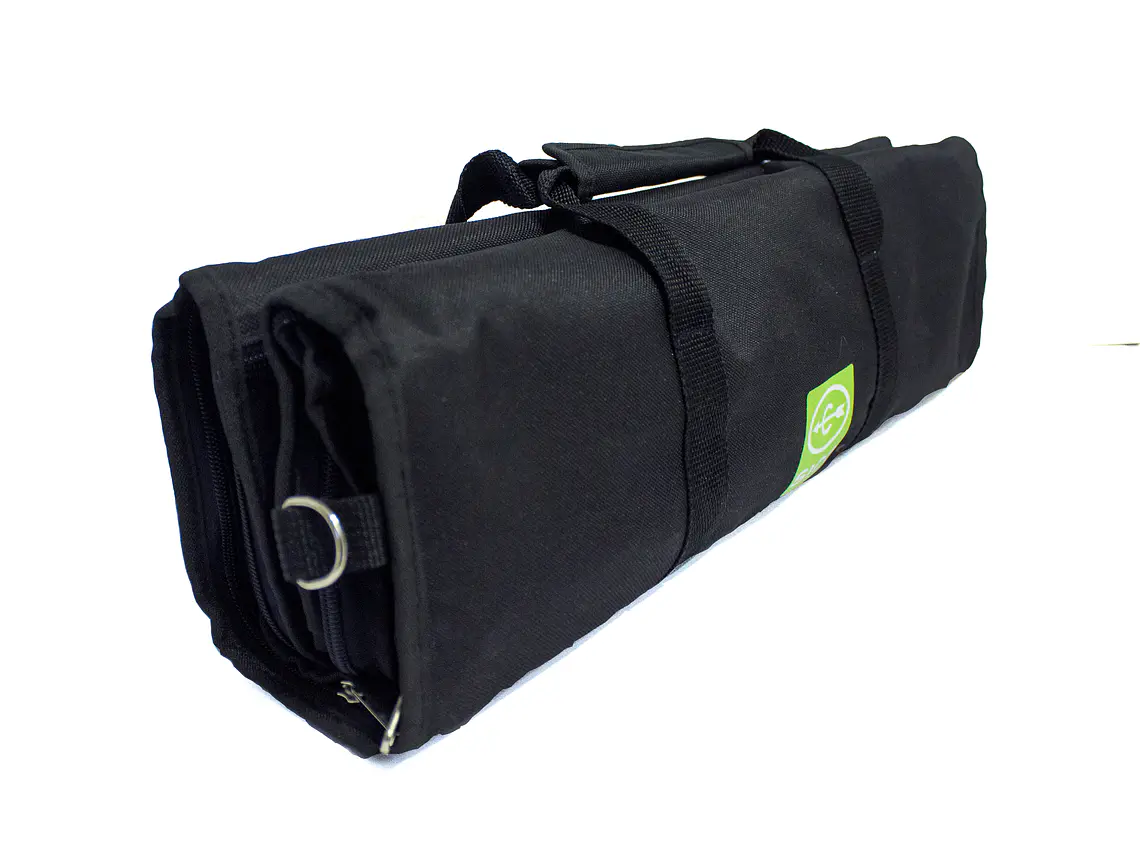 Porta Cuchillos. Lona. Incluye 7 cuchillos + 5 herramientas. 2