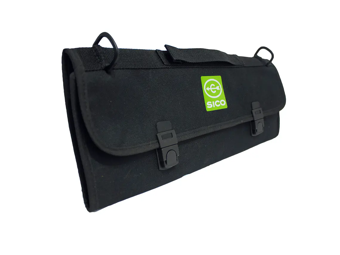 Porta Cuchillos. Lona. 7 Cuchillos. 2