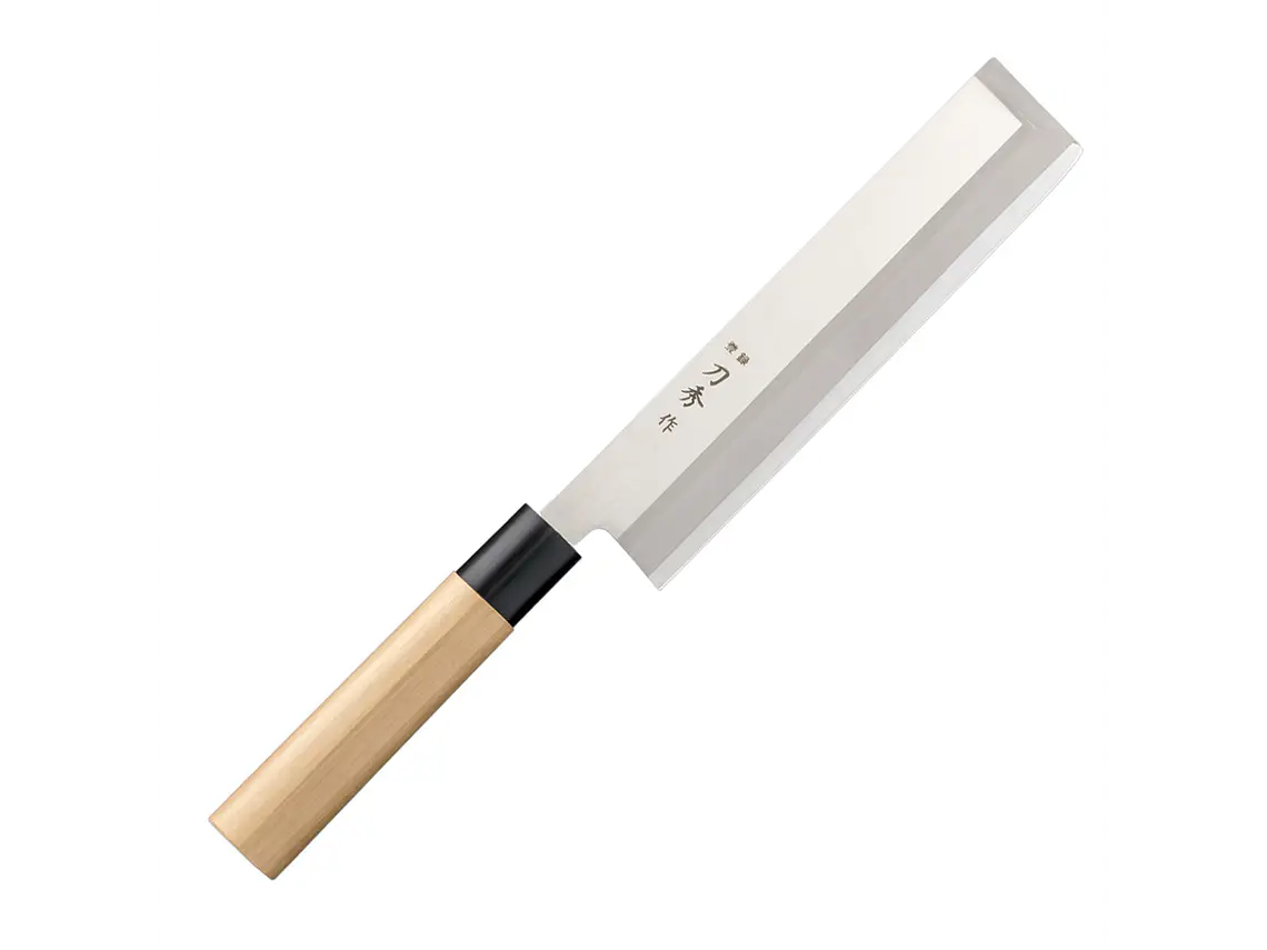 Cuchillo Usuba. Cuadrado. Acero MoVa. Hoja 195 mm. 1