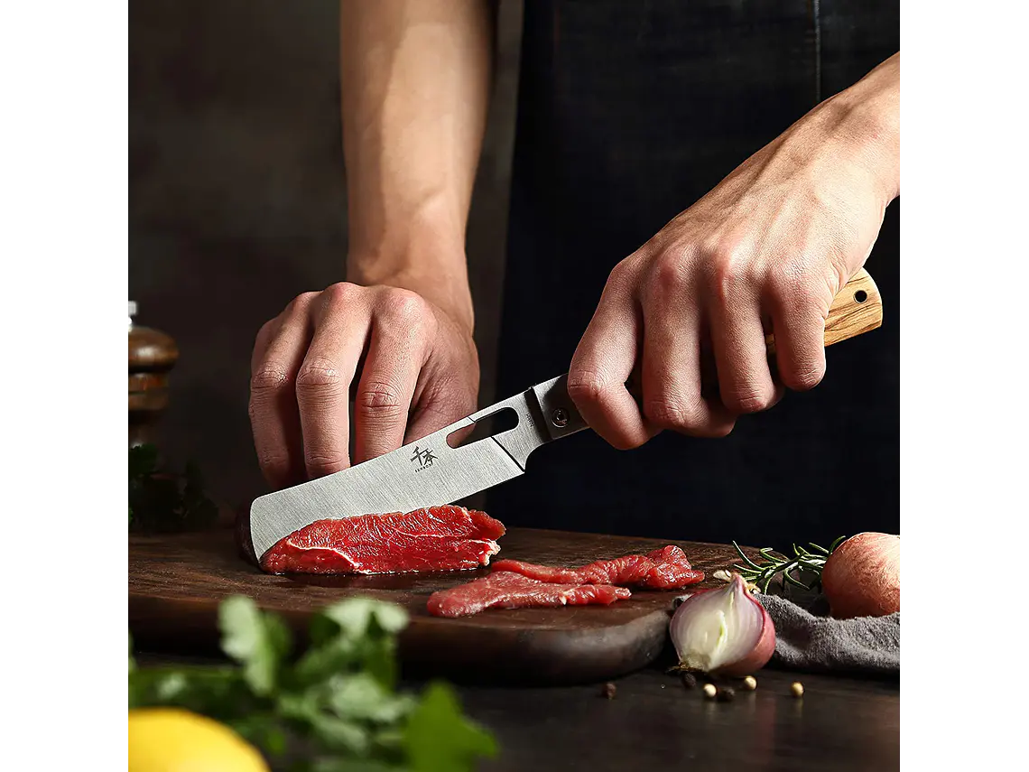 Cuchillo Nakiri. Plegable. Hoja 120 mm. 3