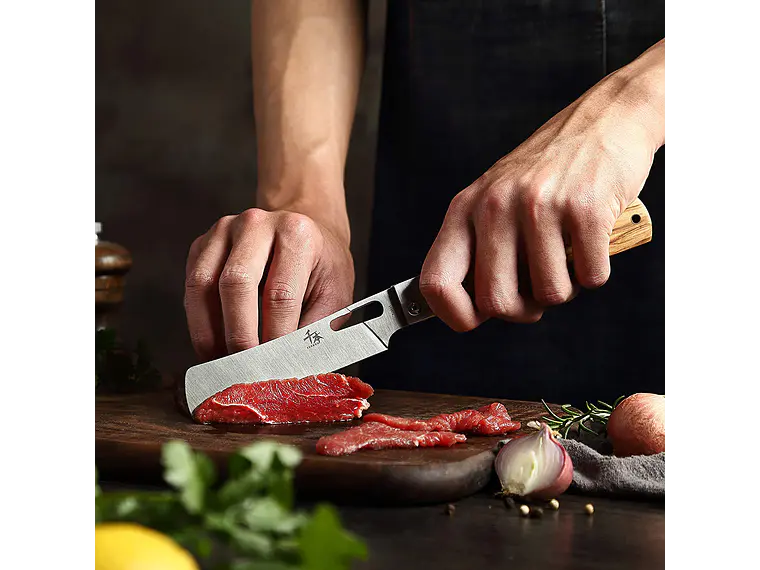 Cuchillo Nakiri. Plegable. Hoja 120 mm. 3