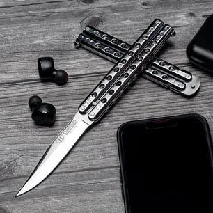 CUDEMAN Balisong modelo 508-B hoja 9 cm