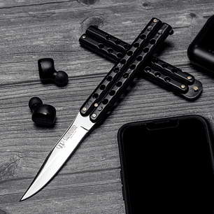 CUDEMAN Balisong modelo 508-N hoja 9 cm