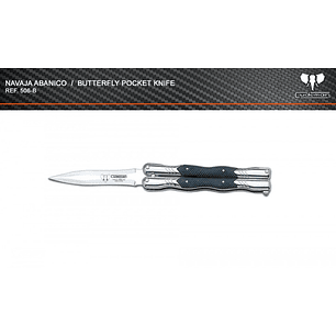 CUDEMAN Balisong modelo 506-B hoja 8,5 cm