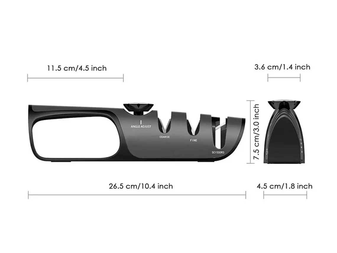 Afilador de cuchillos ajustable. 6