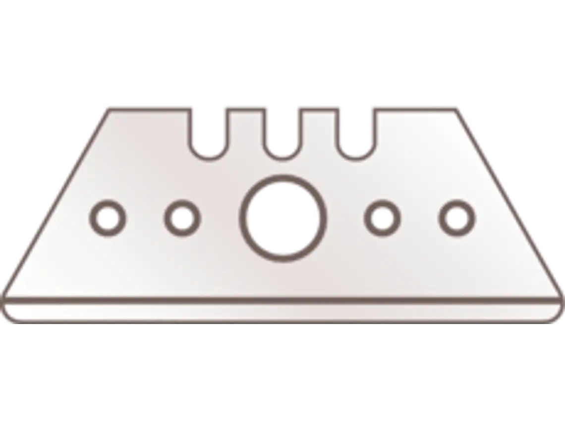 Hoja de Repuesto Trapezoidal N° 65232. 10 unidades.  1