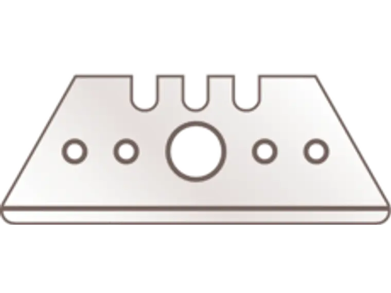 Hoja de Repuesto Trapezoidal N° 65232. 10 unidades.  1