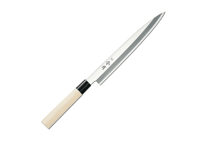Reigetsu (ex NARIHIRA #9000) Stainless Steel Traditional, YANAGI-SASHIMI, 240mm de hoja (ex modelo FC-76)