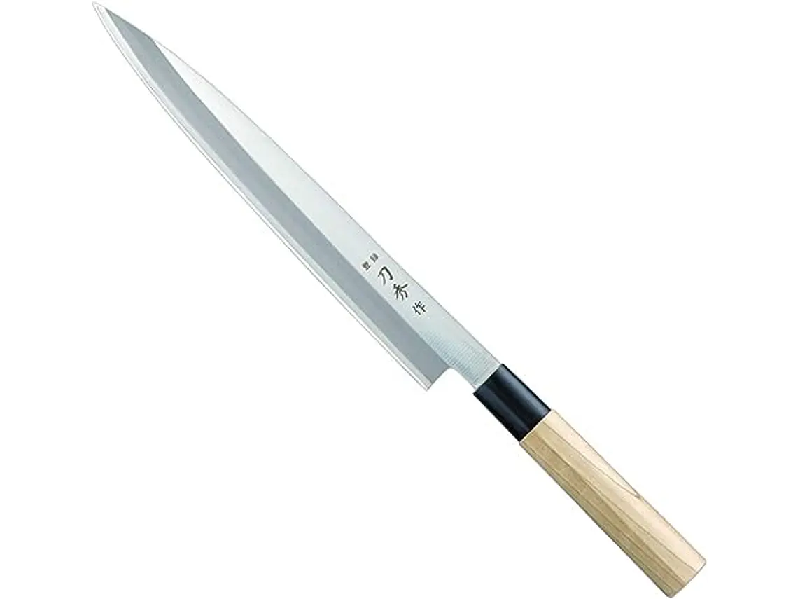 Cuchillo Yanagiba. Acero MoVa. Para Zurdos. Hoja 240 mm. 1