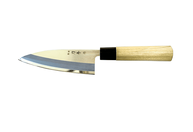 Narihira Toushu Deba cuchillo japonés para zurdos hoja 150 mm (ex