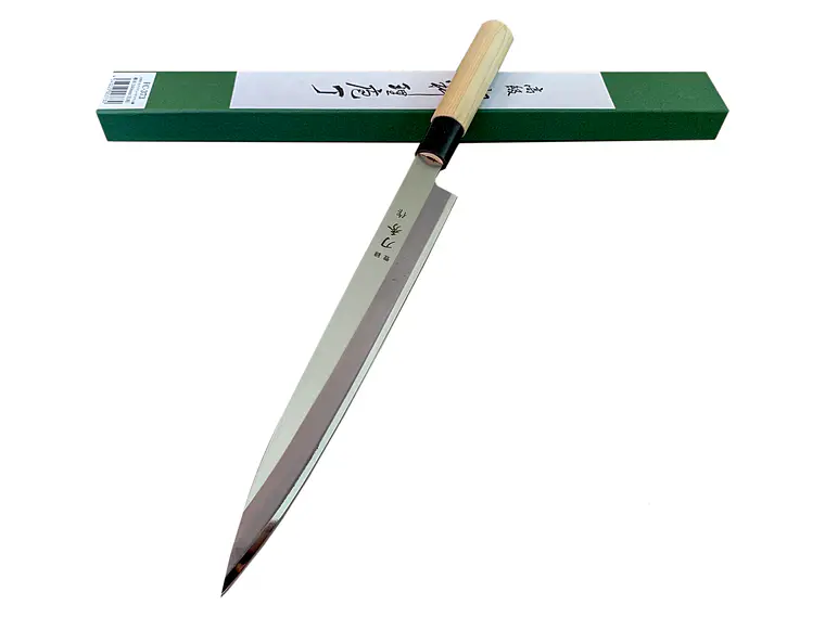 Cuchillo Yanagiba. Acero MoVa. Para Zurdos. Hoja 240 mm. 3